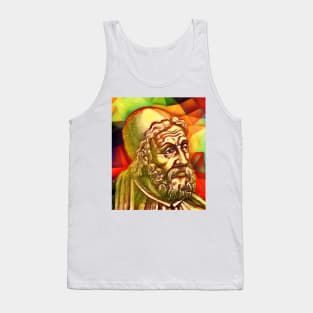 Ptolemy Snow Portrait | Ptolemy Artwork 15 Tank Top